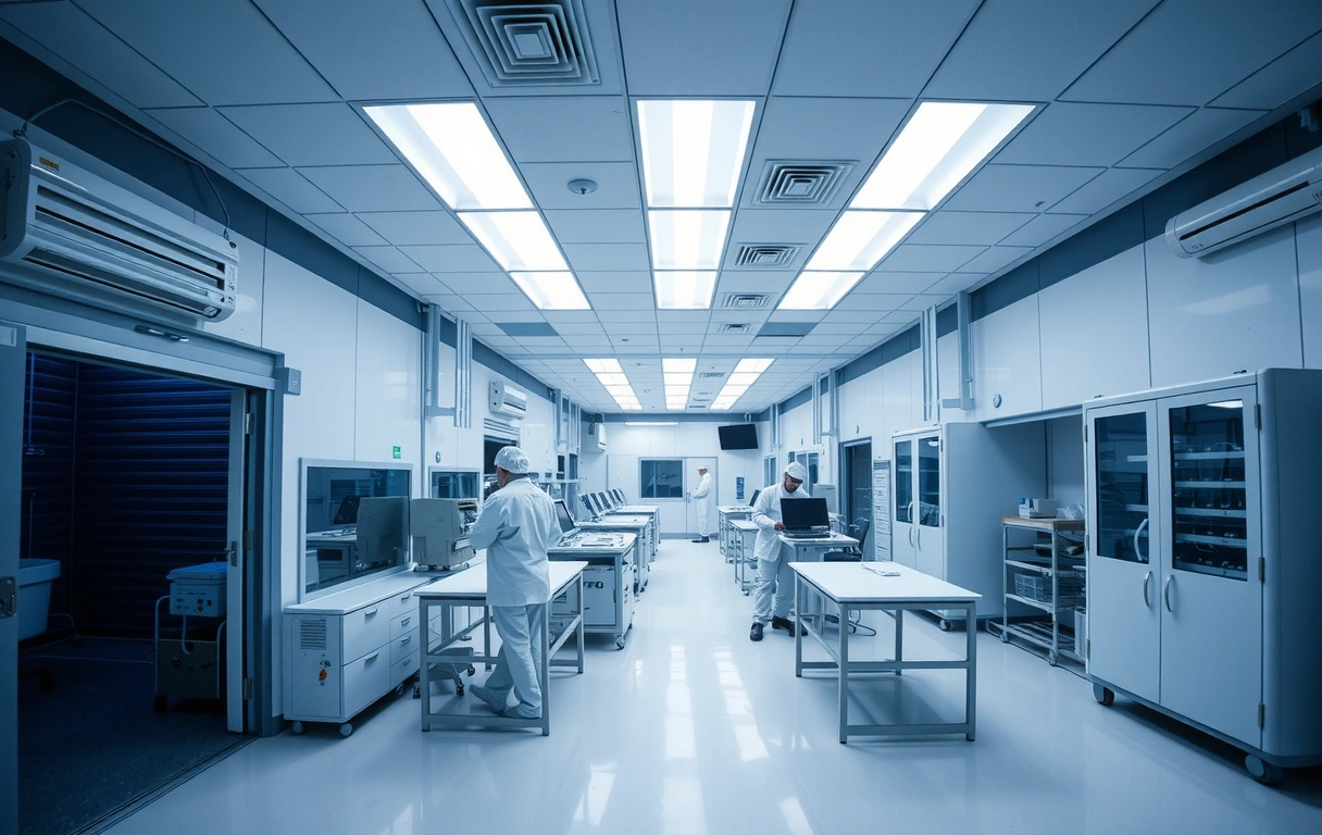 Precision semiconductor assembly environment